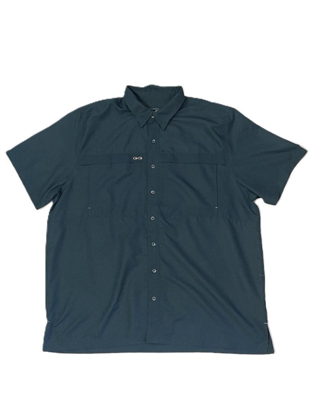 GameGuard Fishing Shirt Men's 3XL 1023 Vented Fishing Short Sleeve Button Front